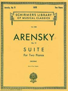 Anton Arensky: Suite for Two Pianos Op.15
