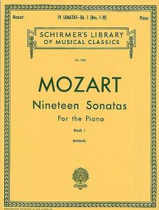 W.A. Mozart: Nineteen Sonatas For The Piano Book I (No.1-10)