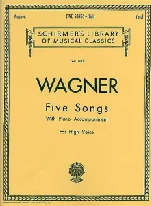 Richard Wagner: Five Songs For High Voice