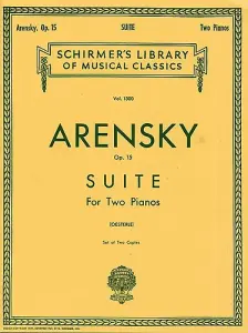 Anton Arensky: Suite for Two Pianos Op.15