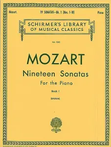 W.A. Mozart: Nineteen Sonatas For The Piano Book I (No.1-10)