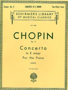 Frederic Chopin: Piano Concerto No.1 In E Minor Op.11 (Two Piano Score)