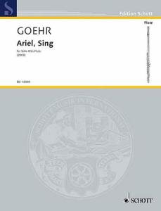 Alexander Goehr: Ariel, Sing (Tvärflöjt)