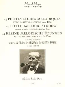 Moyse M: 24 Petites Études Mélodiques Avec Variations Flute Traversière