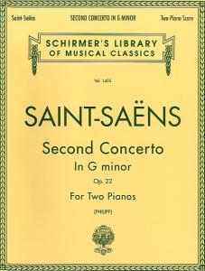 Camille Saint-Saens: Piano Concerto No.2 In G Minor Op.22 (2-Piano Score)