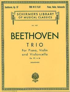 Beethoven: Piano Trio In B Flat 'Archduke' Op.97 (Score)