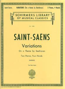 Camille Saint-Saens: Variations On A Theme By Beethoven Op.35