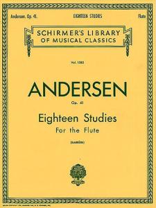 Joachim Andersen: Eighteen Studies For The Flute Op.41