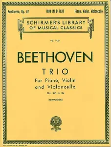 Beethoven: Piano Trio In B Flat 'Archduke' Op.97 (Score)