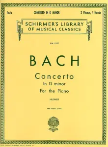 Johann Sebastian Bach: Keyboard Concerto In D Minor (2 Piano Score)