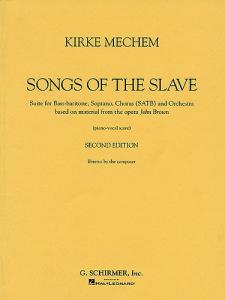 Songs Of The Slave Vocal Score