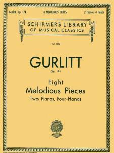Cornelius Gurlitt: Eight Melodious Pieces Op.174 (2 Pianos)