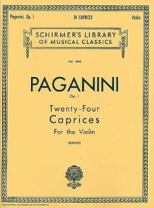 Niccolo Paganini: Twenty-Four Caprices For Solo Violin Op.1