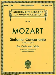 W.A. Mozart: Sinfonia Concertante (Score/Parts)