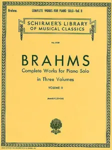 Johannes Brahms: Complete Works For Piano Solo Volume 2
