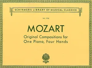 Wolfgang Amadeus Mozart: Original Compositions For One Piano, Four Hands