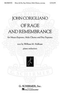 John Corigliano - Of Rage and Remembrance