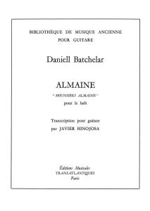 Daniel Batchelar: Almaine