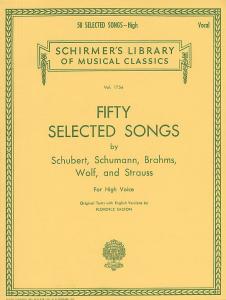 50 Selected Songs (High Voice)