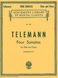 G.P. Telemann: Four Sonatas For Flute And Piano