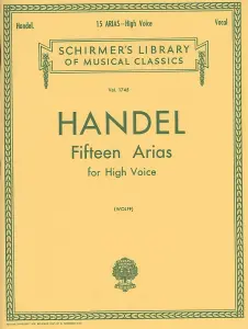 George Frideric Handel: 15 Arias For High Voice