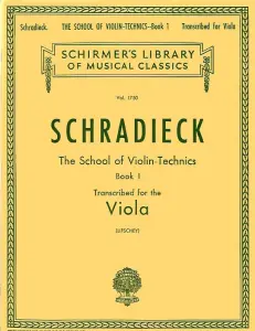 Henry Schradieck: School Of Violin Technics Book One (Viola)