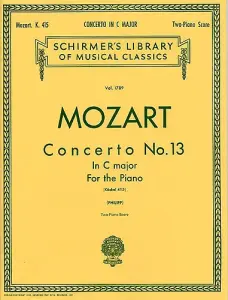 W.A. Mozart: Piano Concerto No.13 In C K.415 (2 Piano Score)