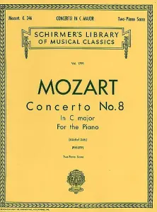 W.A. Mozart: Piano Concerto No.8 In C K.246 (2 Piano Score)