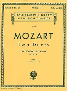 W.A. Mozart: Two Duets For Violin And Viola K.423/424