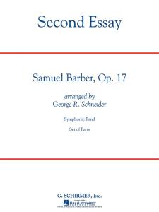Samuel Barber: Second Essay Cb Full Set (Arranged For Concert Band)