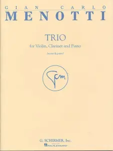 Gian Carlo Menotti: Trio (Score And Parts)