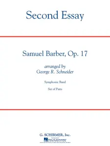Samuel Barber: Second Essay Cb Full Set (Arranged For Concert Band)