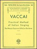 Nicola Vaccai: Practical Method Of Italian Singing For Mezzo-Soprano (Alto) Or B