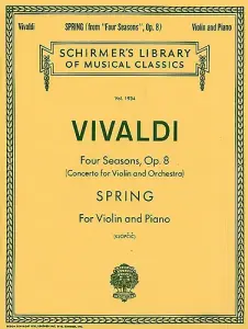 Antonio Vivaldi: Spring From 'Four Seasons' Op.8 (Violin/Piano)
