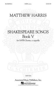 Matthew Harris: Shakespeare Songs Book 5