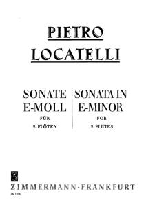 Locatelli: Sonata E Minor