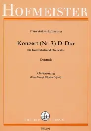 Hoffmeister, F. A.: Concerto No 3 In D Major