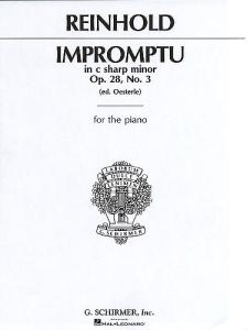 Hugo Reinhold: Impromptu In C Sharp Minor Op.28 No.3
