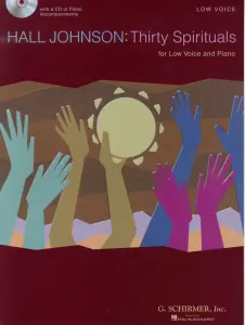 Hall Johnson: Thirty Spirituals For Low Voice (Book/CD)