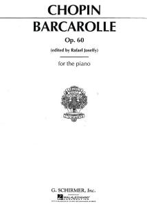 Frederic Chopin: Barcarolle In F Sharp Op.60