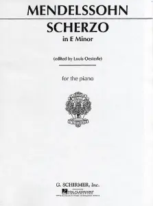 Felix Mendelssohn: Scherzo In E Minor Op.16 No.2