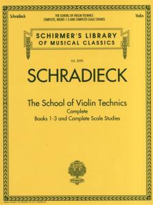 Henry Schradieck: The School of Violin Technics Complete