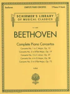 Ludwig Van Beethoven: Complete Piano Concertos (2 Pianos, 4 Hands)
