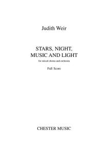 Judith Weir: Stars, Night, Music And Light (A4 Study Score)