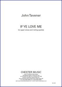 John Tavener: If Ye Love Me (Full Score)