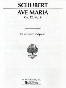 Franz Schubert: Ave Maria (Low Voice)
