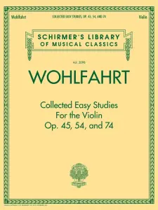Franz Wohlfahrt: Collected Easy Studies For The Violin
