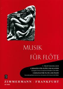Carl Phillip Emanuel Bach: 6 Sonatas For Flute And Piano