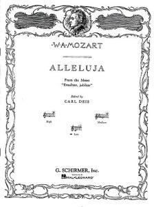 W.A. Mozart: Alleluia From Exsultate Jubilate (Low Voice)