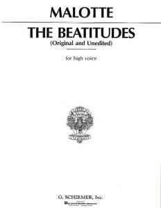 Albert Hay Malotte: The Beatitudes (High Voice)